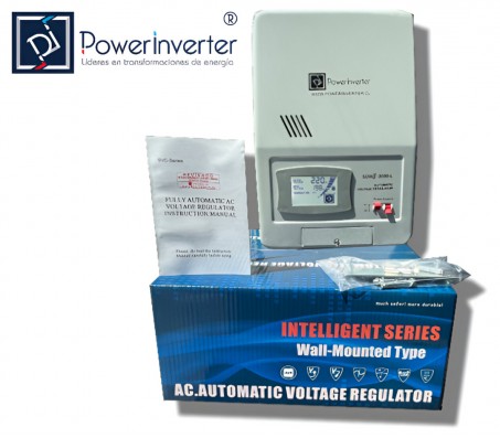 REGULADOR ESTABILIZADOR AUTOMÁTICO 5000W AC220V-AVR-SERVO MOTOR CONTROL - M